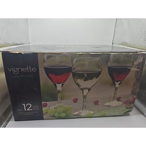Vignette Wine Set Of 12 10.75oz‎